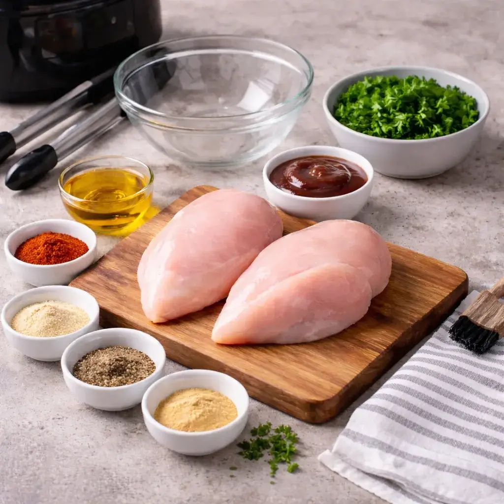 Air Fryer BBQ Chicken Breast ingredients ingredients